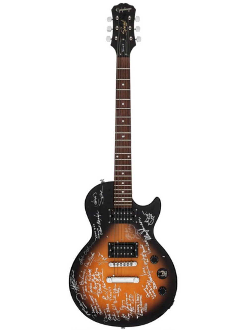 Wrecking Crew Signed Epiphone Special II Solid Body Electric Guitar COLLECTORS